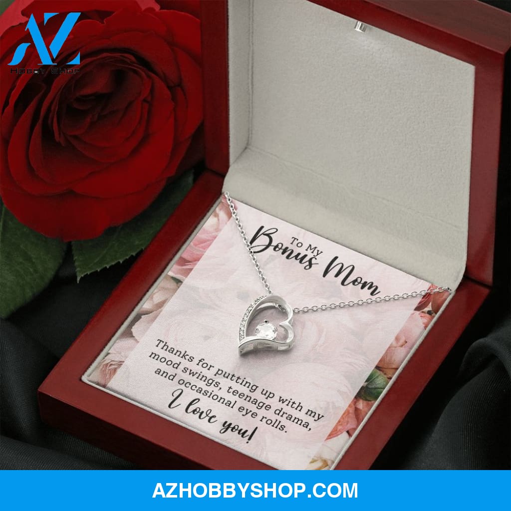 To My Bonus Mom l Forever Love Necklace