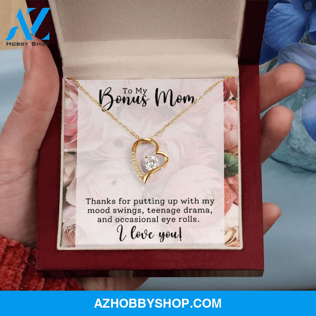 To My Bonus Mom l Forever Love Necklace