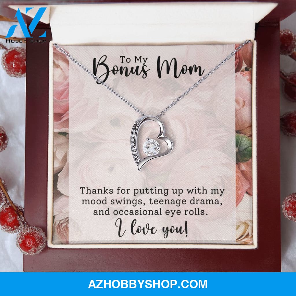 To My Bonus Mom l Forever Love Necklace
