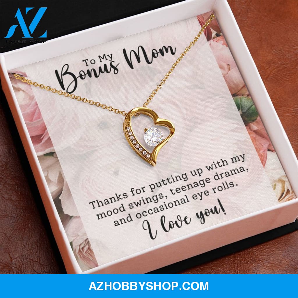 To My Bonus Mom l Forever Love Necklace