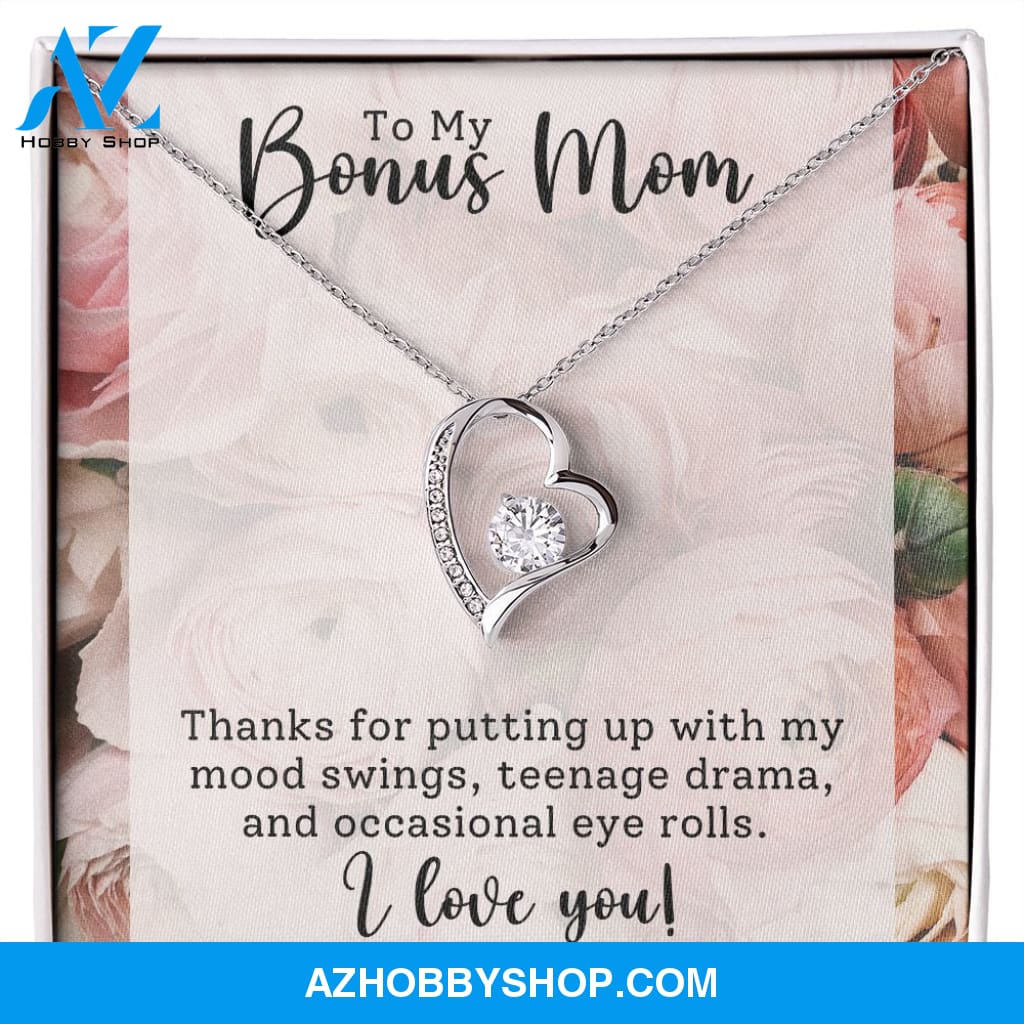 To My Bonus Mom l Forever Love Necklace