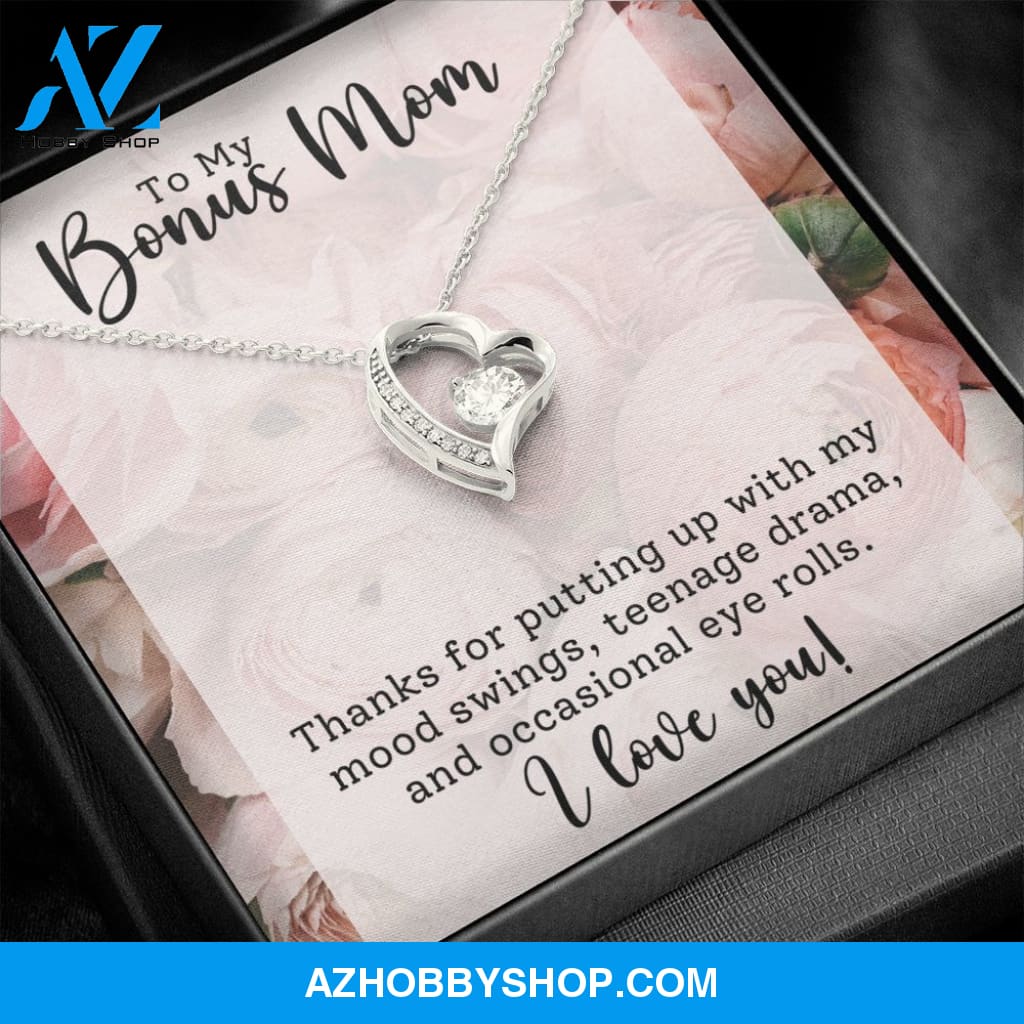To My Bonus Mom l Forever Love Necklace