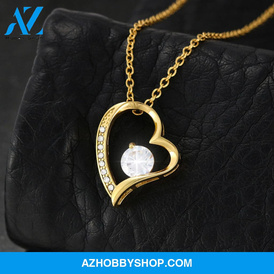 To My Darling, I Am Not Perfect - Forever Love Necklace