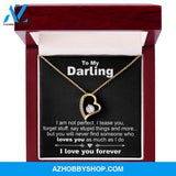 To My Darling, I Am Not Perfect - Forever Love Necklace
