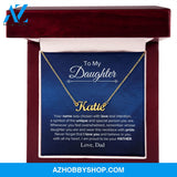 To My Daughter - Chosen - Name Necklace