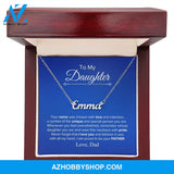 To My Daughter - Chosen - Name Necklace