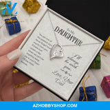 To My Daughter-Forever Love Necklace-Love, Your Dad