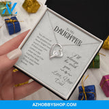 To My Daughter-Forever Love Necklace-Love, Your Dad