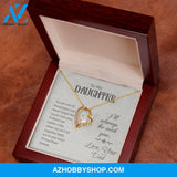 To My Daughter-Forever Love Necklace-Love, Your Dad