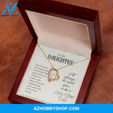 To My Daughter-Forever Love Necklace-Love, Your Dad
