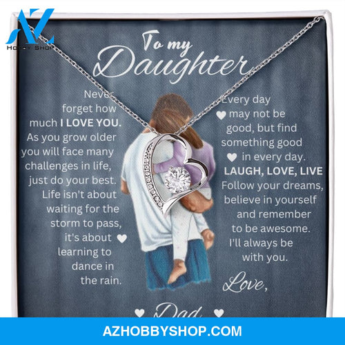 To My Daughter | I Love You | Necklace for Daughter