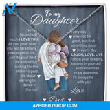To My Daughter | I Love You | Necklace for Daughter