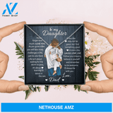 To My Daughter | I Love You | Necklace for Daughter