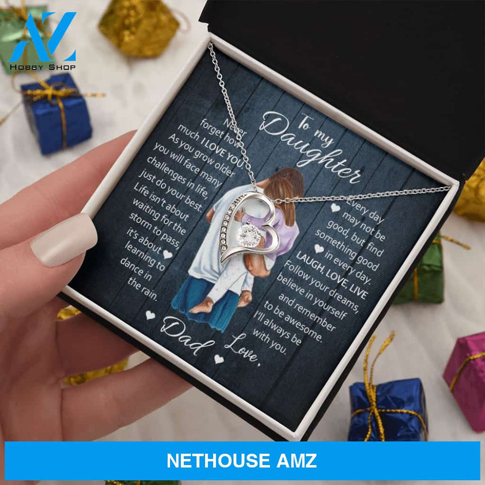 To My Daughter | I Love You | Necklace for Daughter