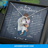 To My Daughter | I Love You | Necklace for Daughter