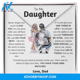 To My Daughter | Just Do Your Best | Forever Love Necklace