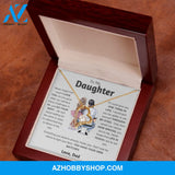 To My Daughter | Just Do Your Best | Forever Love Necklace