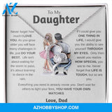 To My Daughter | Just Do Your Best | Forever Love Necklace
