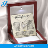 To My Daughter - Love Dad - Necklace Gift Set