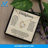 To My Daughter - Love Dad - Necklace Gift Set