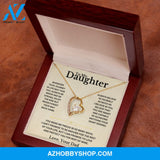 To My Daughter - Love Dad - Necklace Gift Set