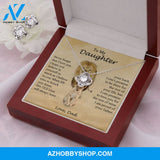 To My Daughter | Old Lion | Love Knot Earring & Necklace Set
