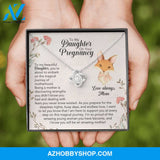 To My Daughter On Your Pregnancy Silver Necklace