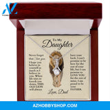 To My Daughter "This Old Lion" Necklace