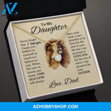 To My Daughter "This Old Lion" Necklace