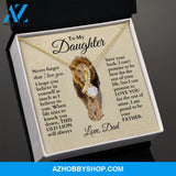 To My Daughter "This Old Lion" Necklace