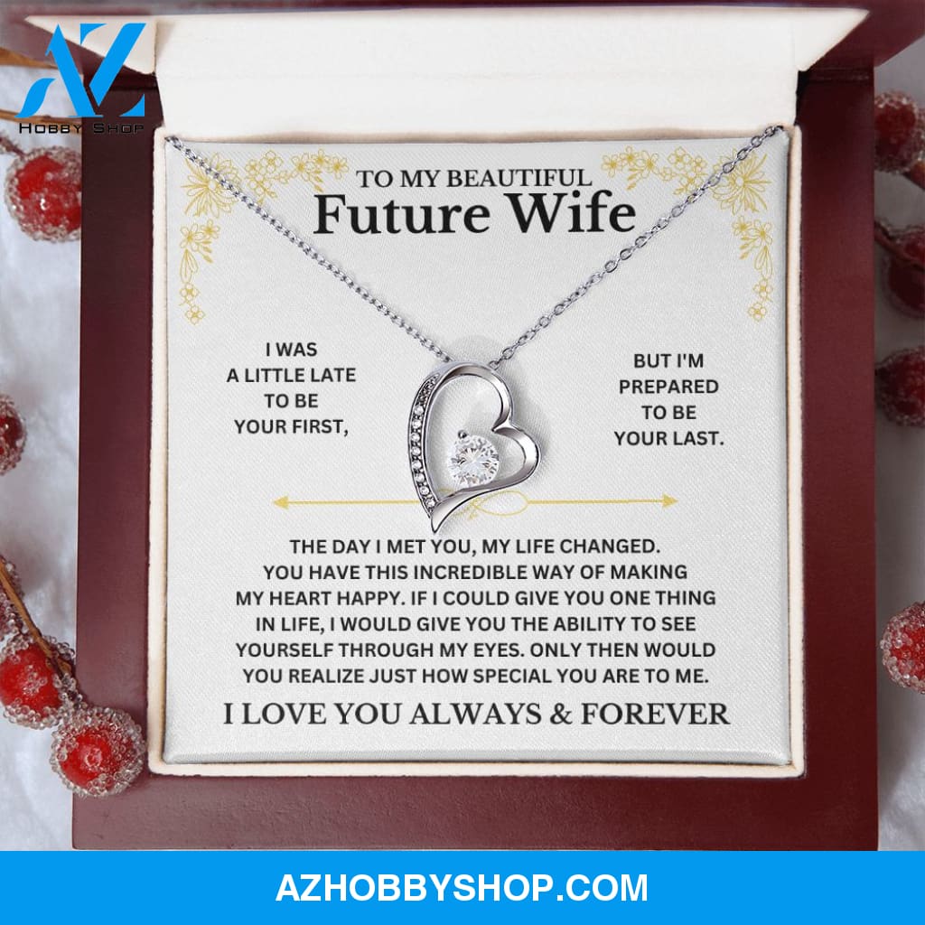 To My Future Wife - Forever Love Necklace Gift Set