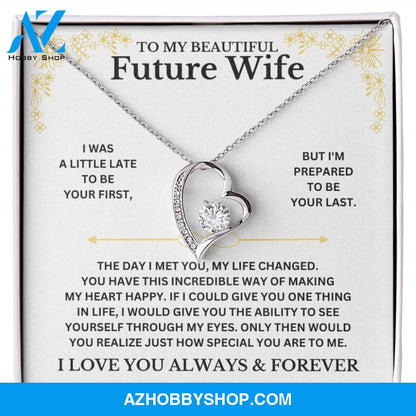 To My Future Wife - Forever Love Necklace Gift Set