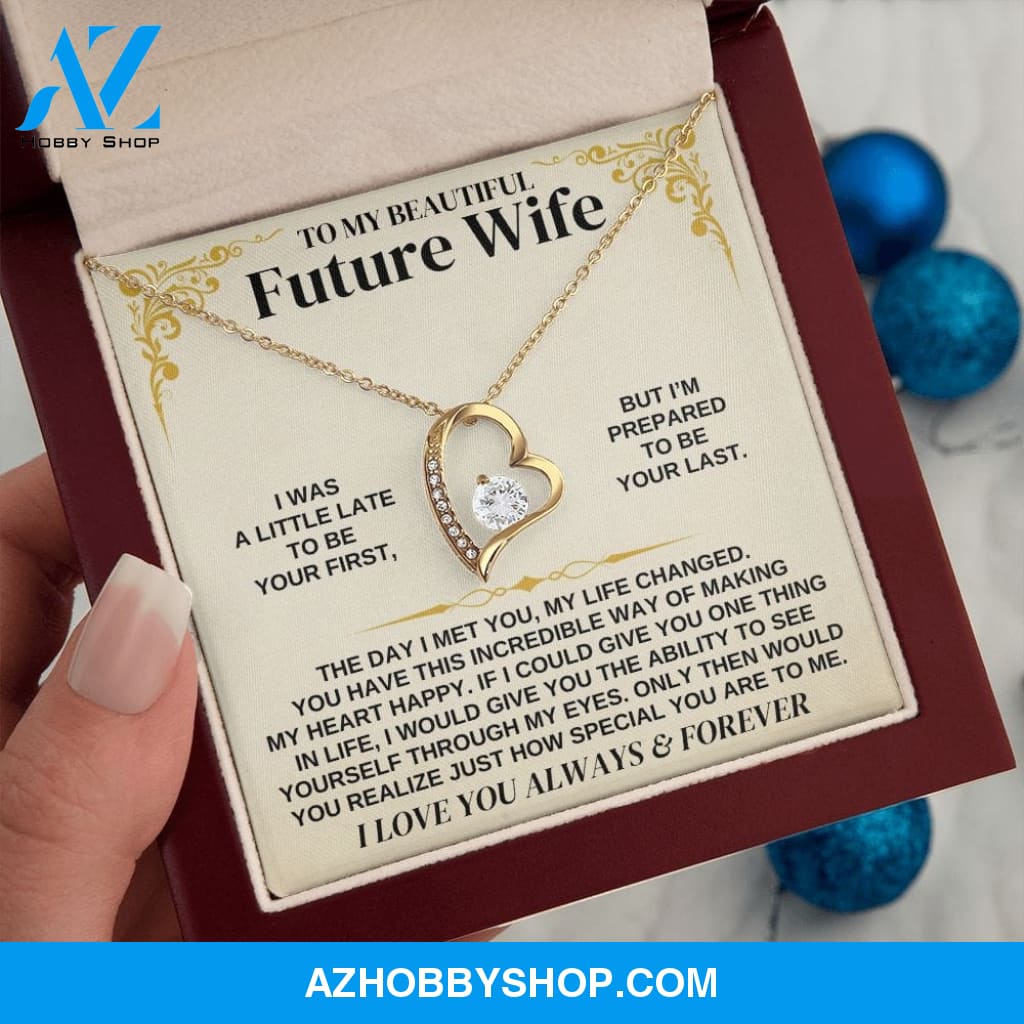 To My Future Wife - Forever Love Necklace Gift Set