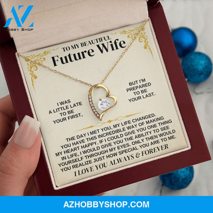 To My Future Wife - Forever Love Necklace Gift Set
