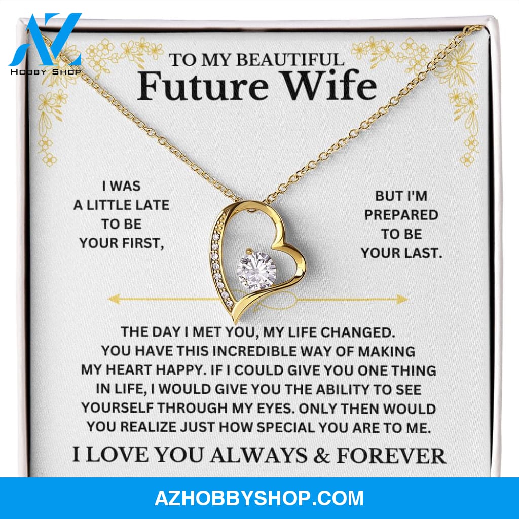 To My Future Wife - Forever Love Necklace Gift Set