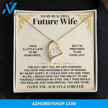 To My Future Wife - Forever Love Necklace Gift Set
