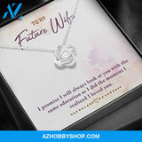 To My Future Wife Love Knot Necklace