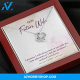 To My Future Wife Love Knot Necklace