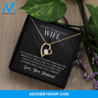 To My Gorgeous Wife - Forever Love Necklace