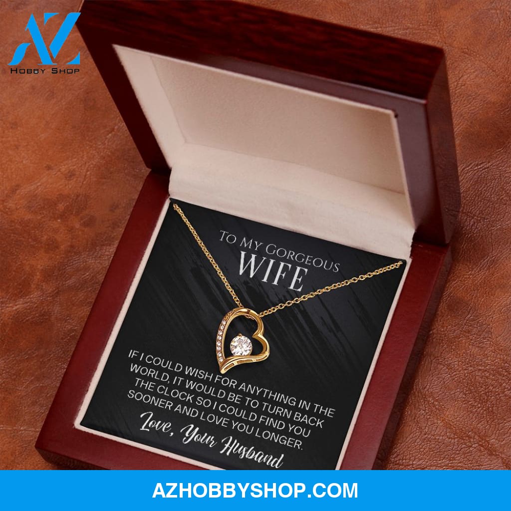To My Gorgeous Wife - Forever Love Necklace
