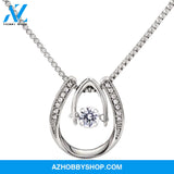 To My Granddaughter, Always Remember This - Lucky Horseshoe Necklace