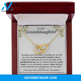 To My Granddaughter, Love Grandma - Necklace Gift Set
