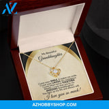 To My Granddaughter Necklace, You Light up My Life