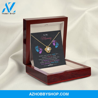 To My Mommy - Love And Kicks - Love Knot Necklace