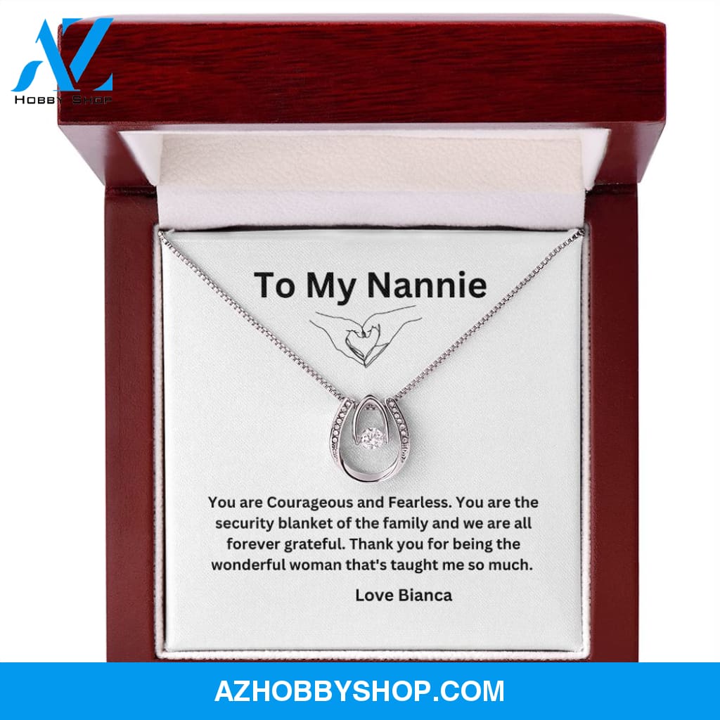 To My Nannie Pure Luck Necklace