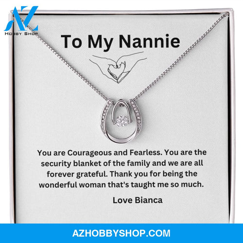 To My Nannie Pure Luck Necklace