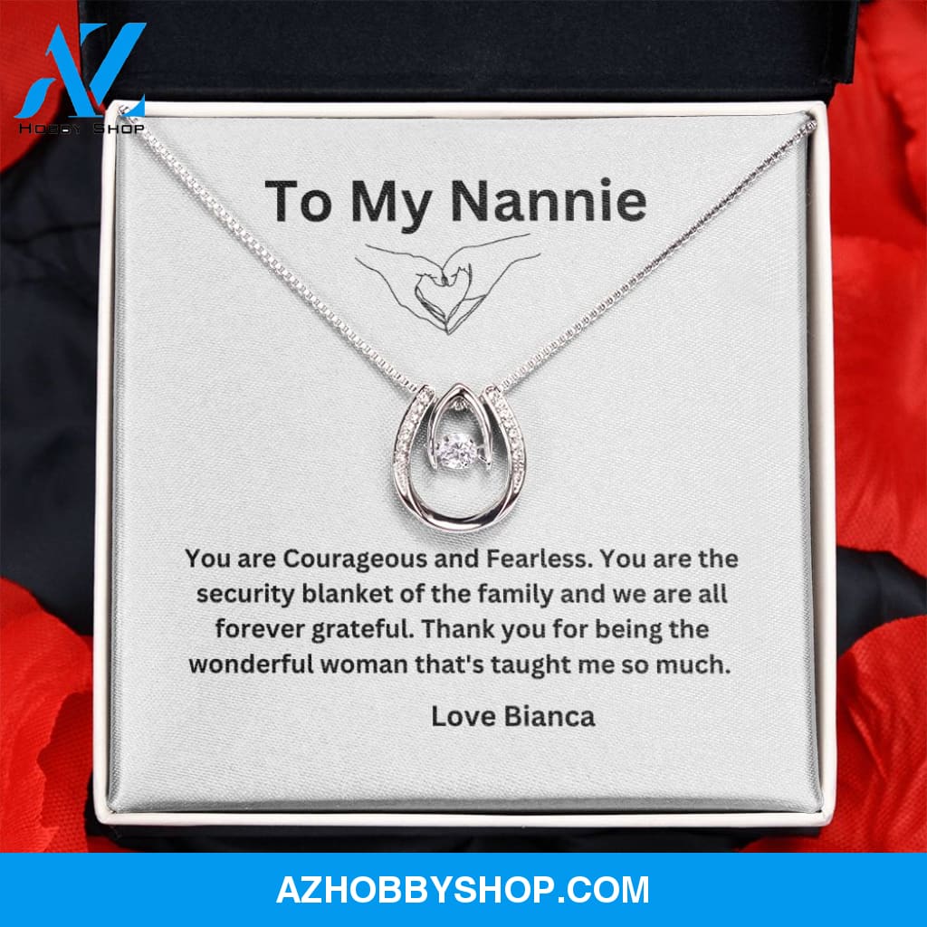 To My Nannie Pure Luck Necklace