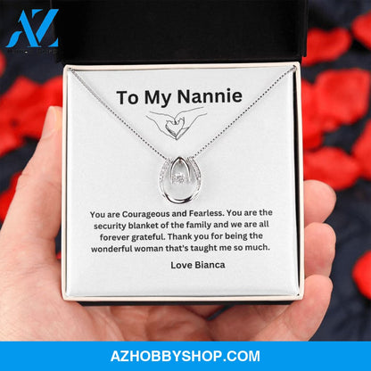 To My Nannie Pure Luck Necklace