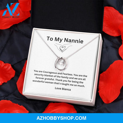 To My Nannie Pure Luck Necklace