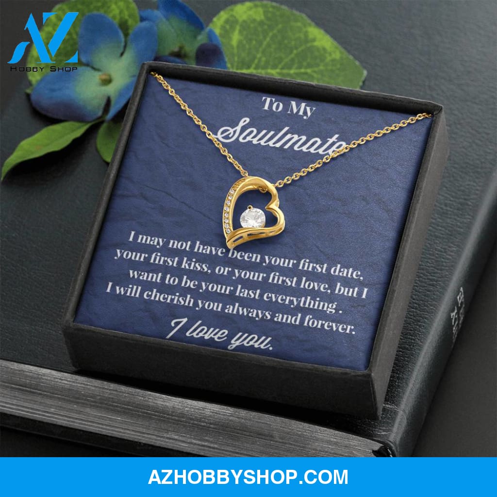 To My Soulmate Forever Love Necklace